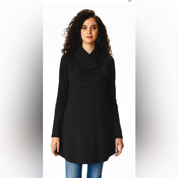 eShakti Zappelle cotton jersey tunic size 16 - Picture 5 of 6